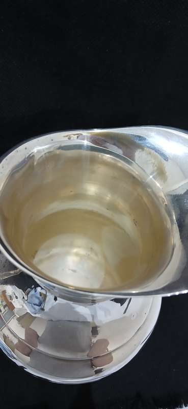 Vintage silver plate water pitcher