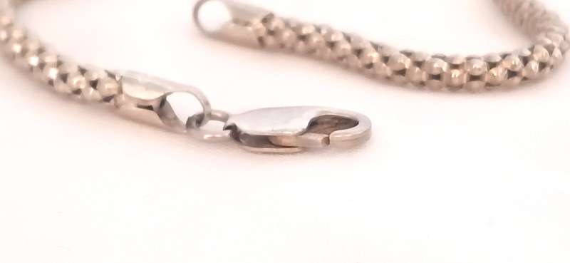 Sterling silver 'Popcorn' bracelet