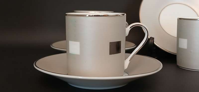 Windcera fine porcelain demitasse duo set