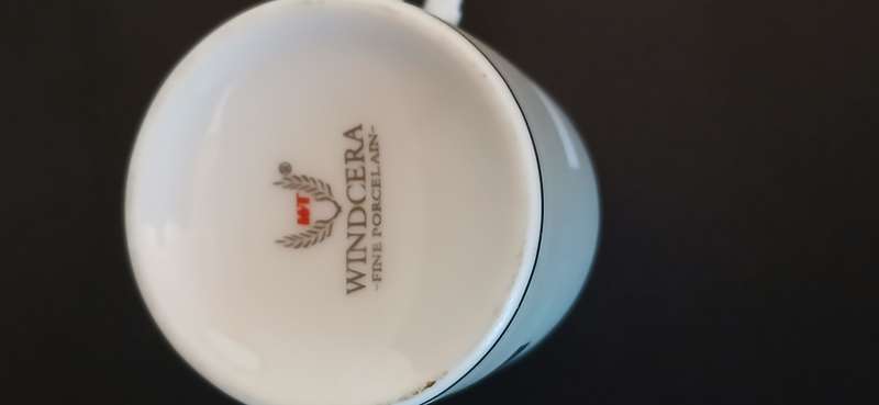 Windcera fine porcelain demitasse duo set
