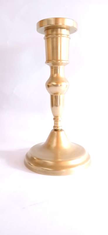 Vintage brass candle holder