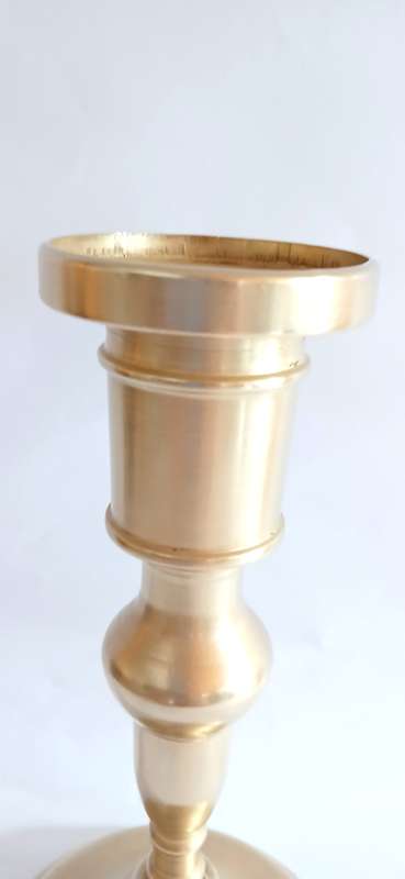 Vintage brass candle holder