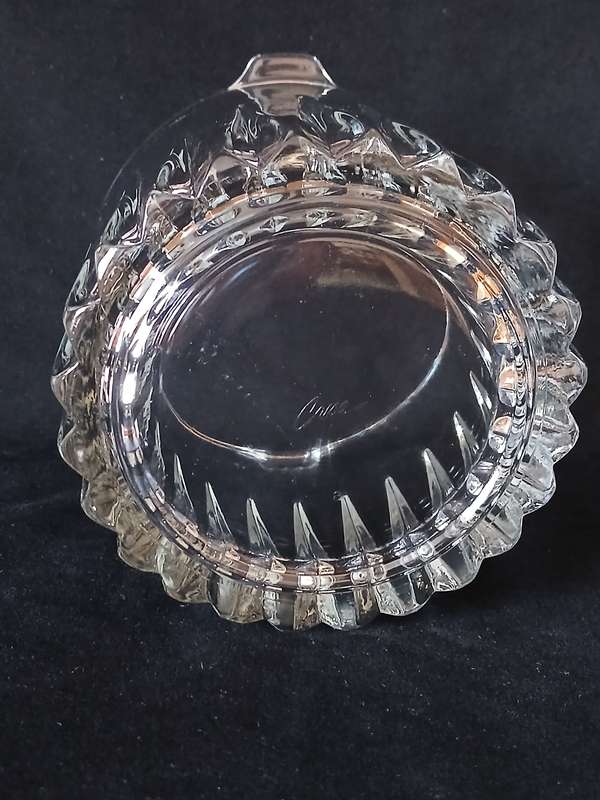 Vintage Crisa crystal ice bucket