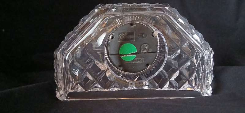Vintage crystal clock
