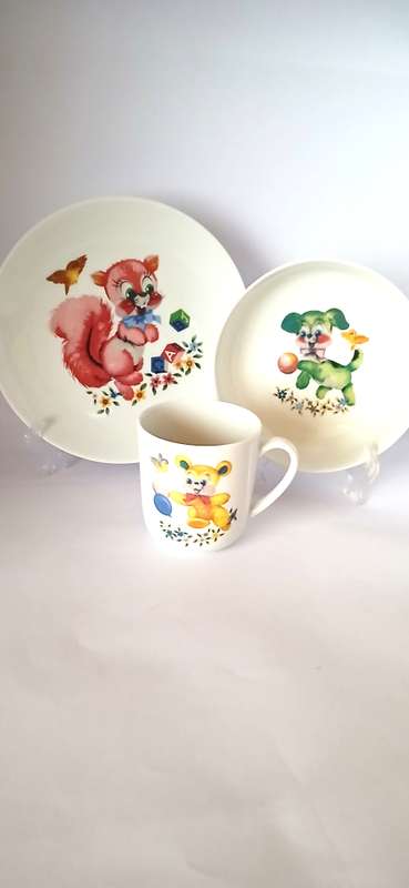 Vintage Arzberg children porcelain set