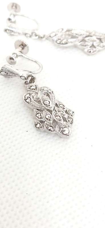 Vintage sterling silver earrings