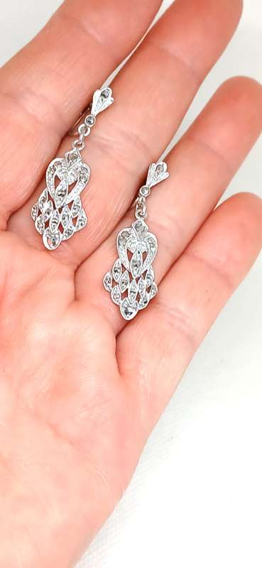 Vintage sterling silver earrings