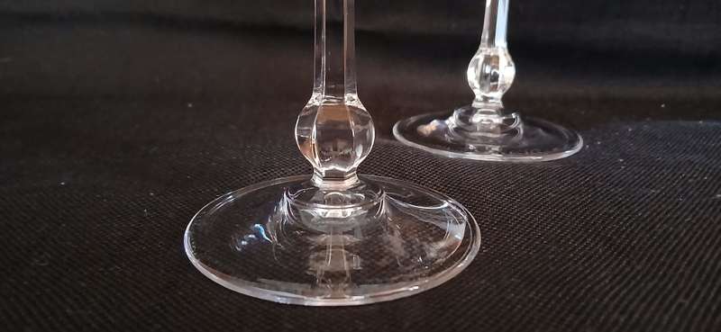 Vintage RCR crystal candle holders