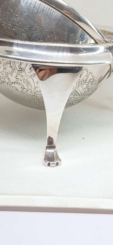 Vintage Barker Ellis roll top butter dish