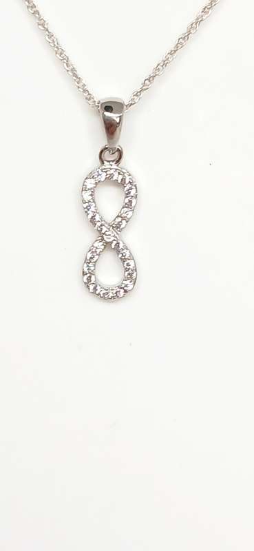 Sterling silver 'Infinity' set