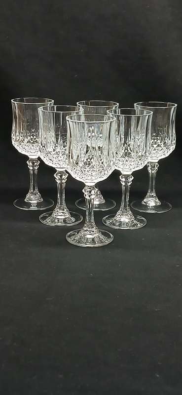 Vintage Cristal D'arques dessert glasses