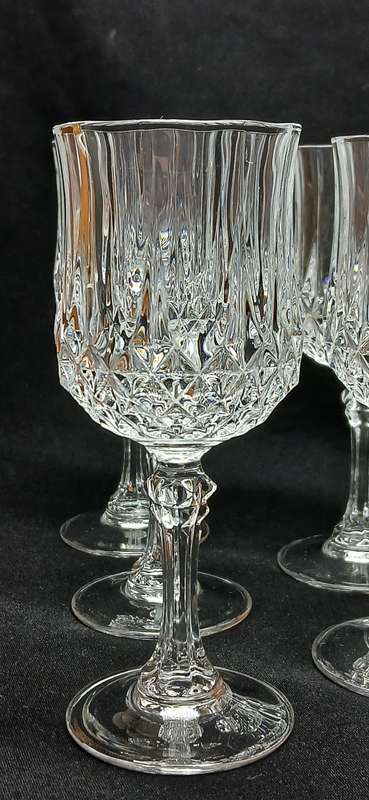Vintage Cristal D'arques dessert glasses