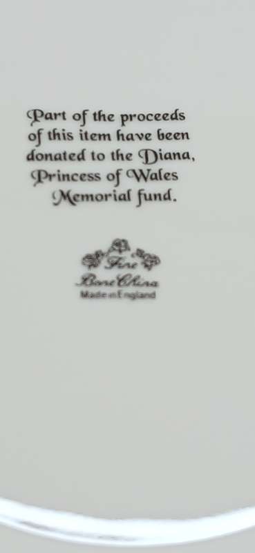 Princess Diana display plate