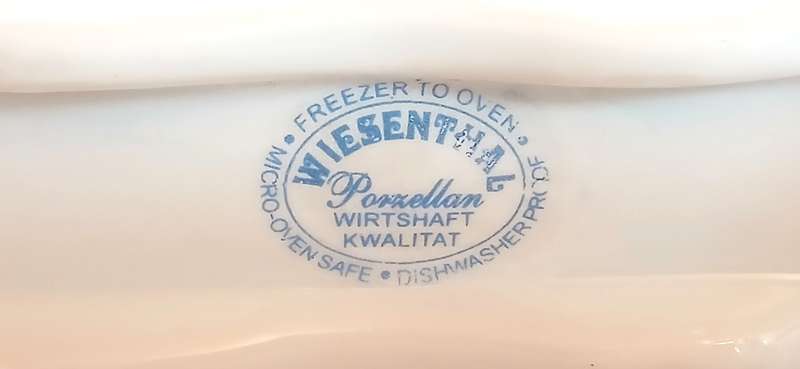 Vintage German biscuit dish