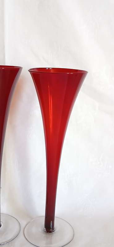 Vintage hand blown vases