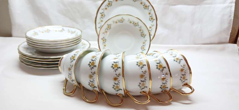 1960s - 70s Porcelain tea set