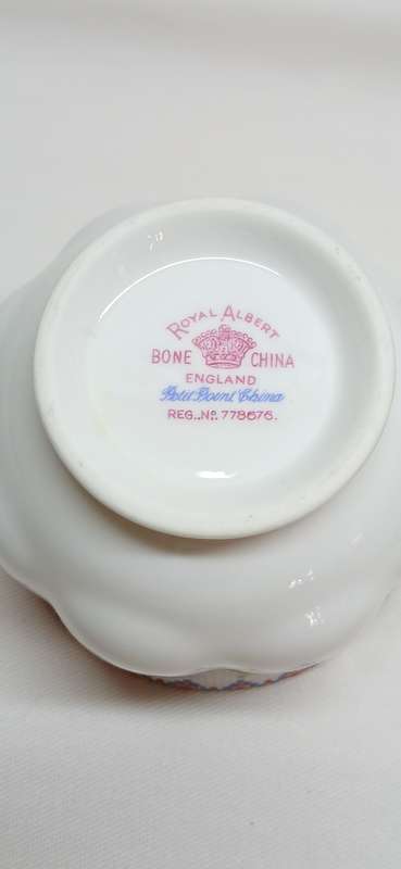 1940s Royal Albert 'Petit Point' trios