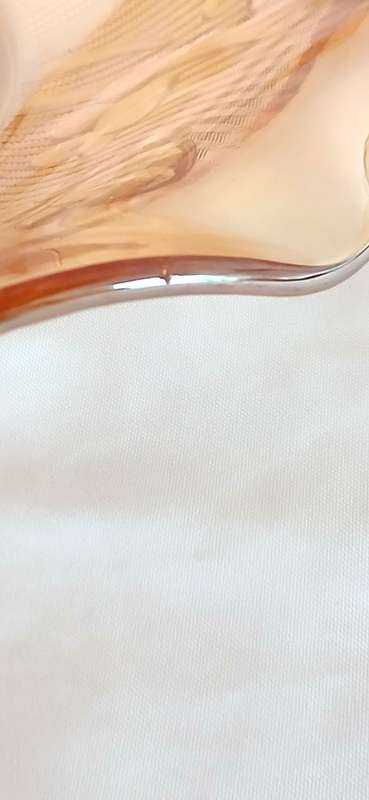 Vintage Jeanette Glass carnival bowl