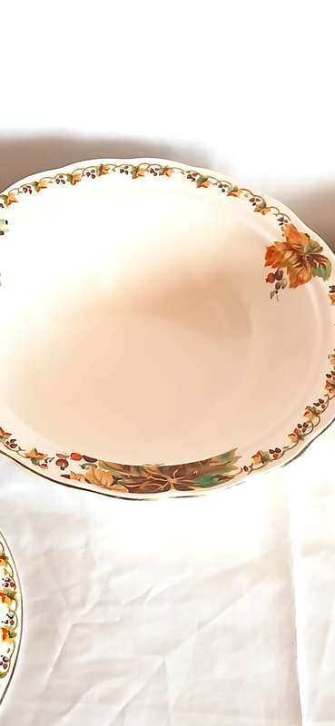 Vintage Grindley 'Cream Petal' vegetable tureens