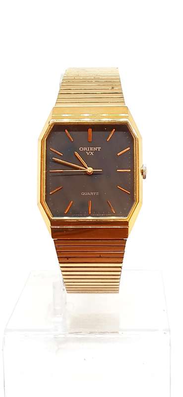 Vintage Orient VX Tank men's dress watch