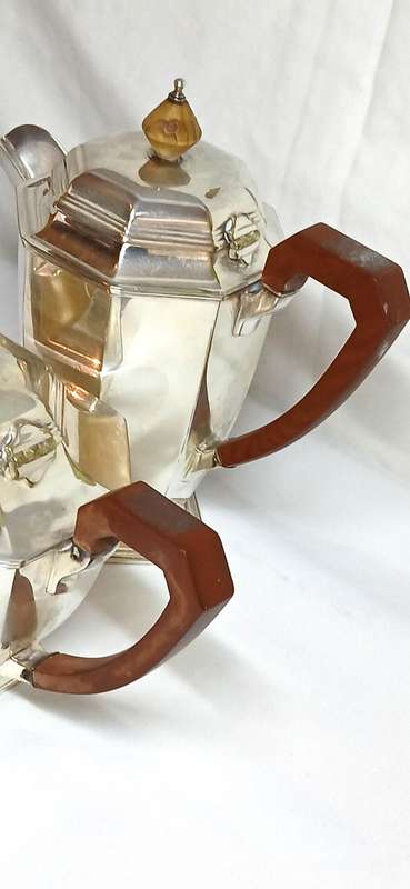 Antique Adie Bros A1 plate tea and coffee pots
