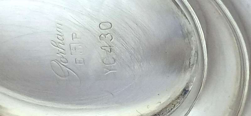 Vintage Gorham silver plate gravy boat