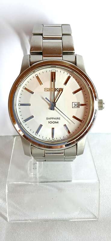 Seiko Sapphire men's dress watch