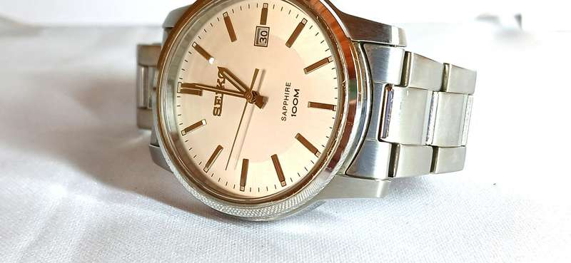 Seiko Sapphire men's dress watch