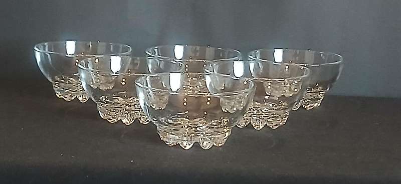 Vintage Rocco Bormioli dessert bowls