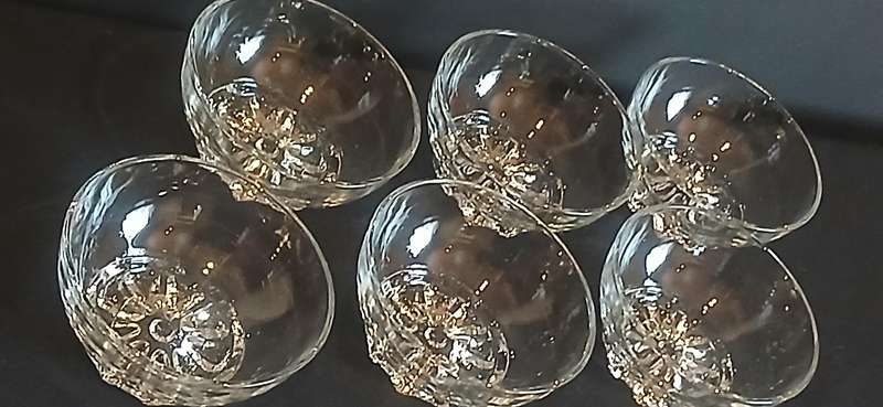 Vintage Rocco Bormioli dessert bowls
