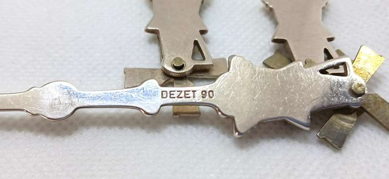 Vintage Holland silver plate souvenir teaspoons