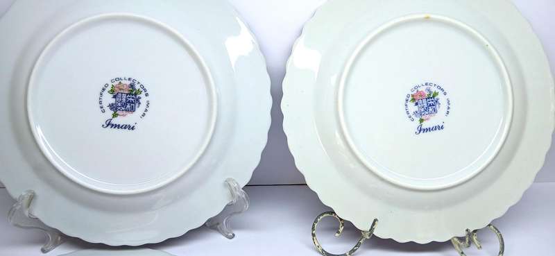 Vintage Imari Collectors ceramic plates