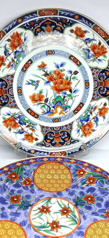 Vintage Imari plates