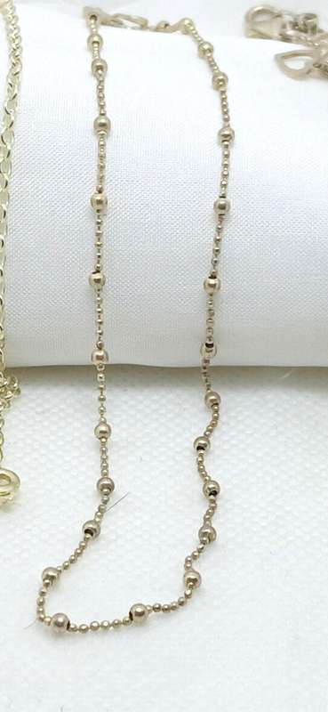 Sterling silver anklets