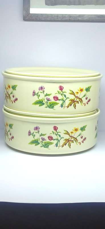 Vintage J & G Meakin Trend 'Hedgerow' vegetable tureens