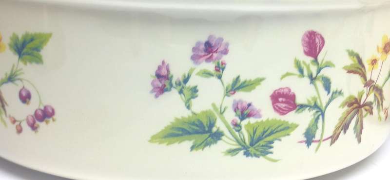 Vintage J & G Meakin Trend 'Hedgerow' vegetable tureens