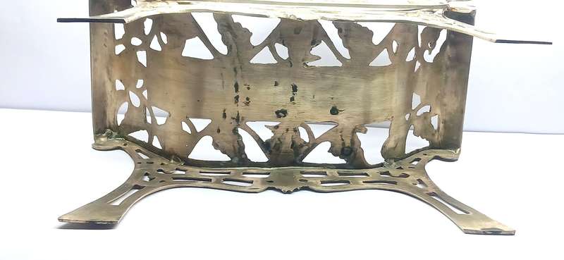 Vintage brass Victorian style ornament bench