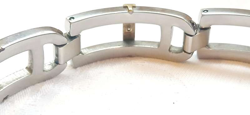 Stainless steel men's bracelet