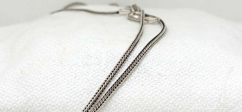 Sterling silver heart pendant with chain