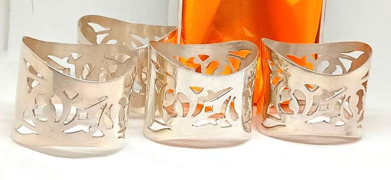 Vintage EPNS napkin holders