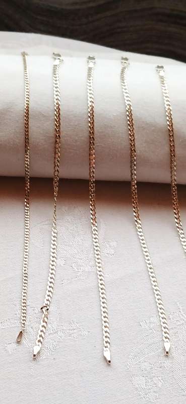 Variety of sterling silver bracelets