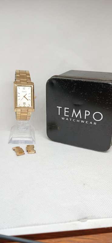 Tempo men's dress watch