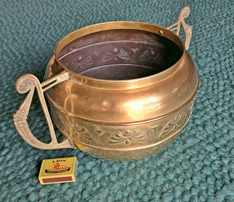 Lovely brass container