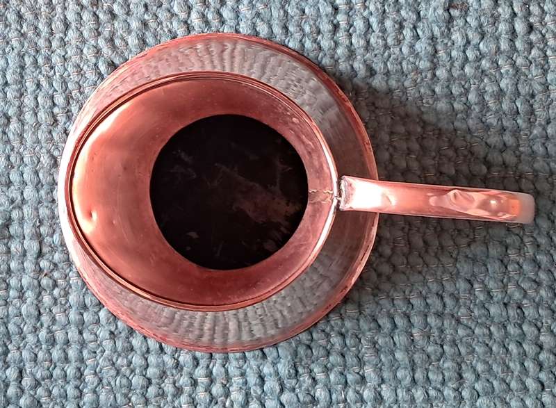 Two gallon copper pitcher