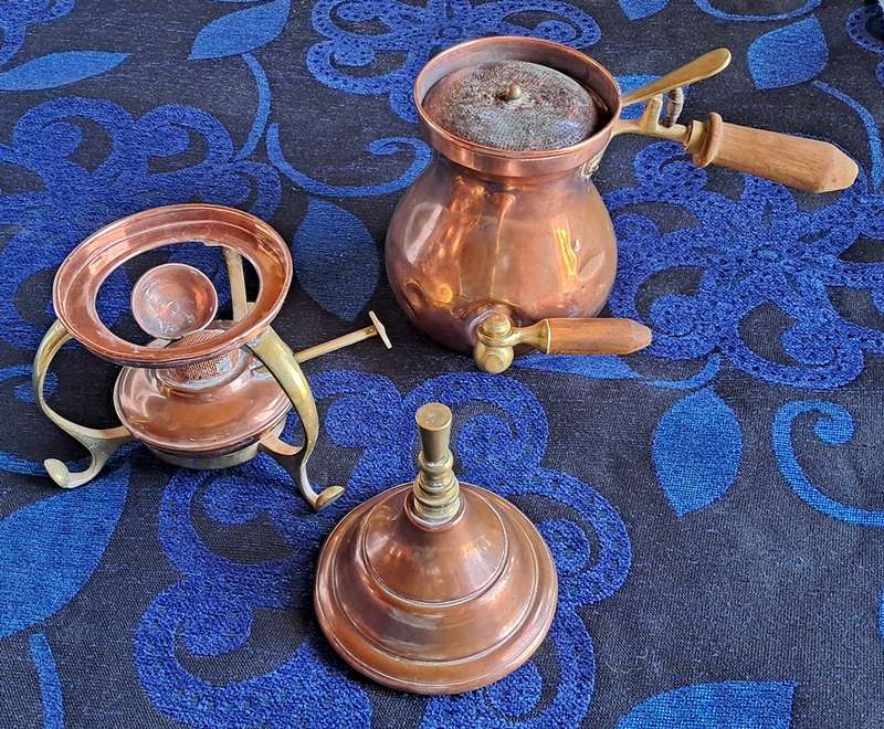 Small antique samovar
