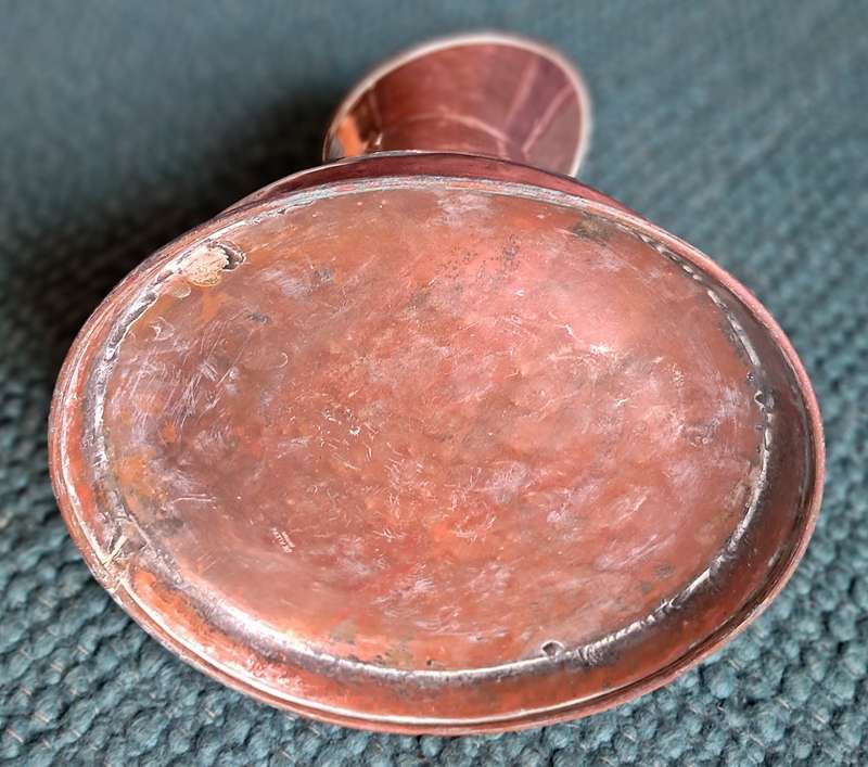 Two gallon copper pitcher