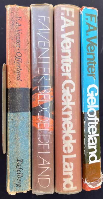 FA VENTER BOOKS. Set of 4