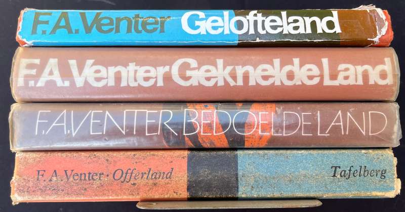 FA VENTER BOOKS. Set of 4
