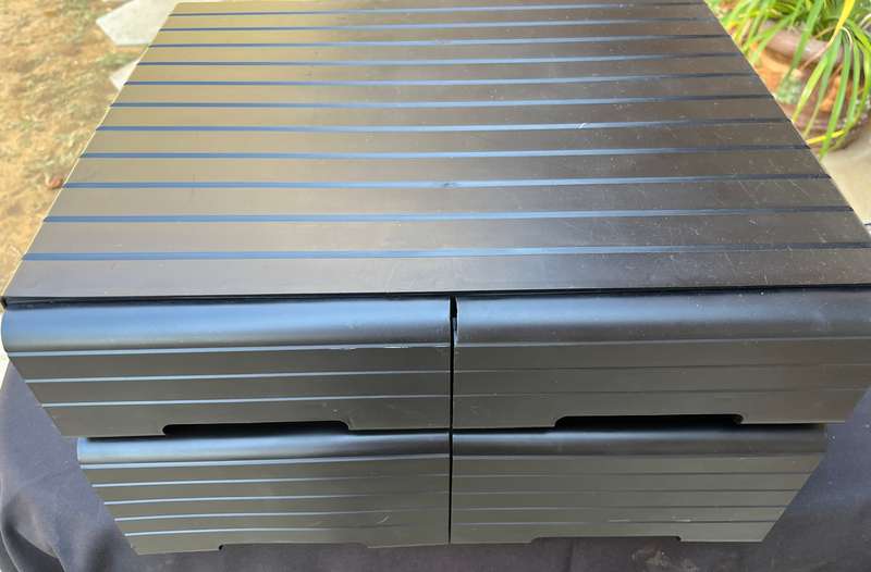 Cassette and VHS tapes trays/drawer holder