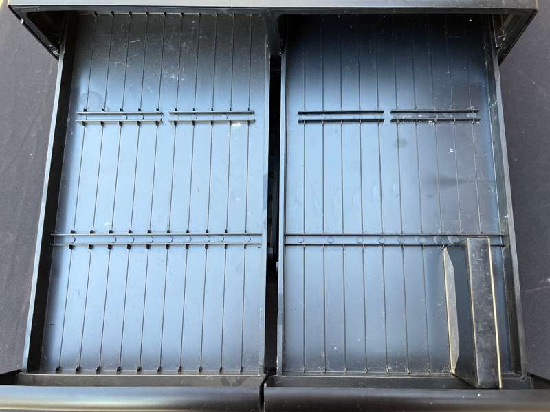Cassette and VHS tapes trays/drawer holder